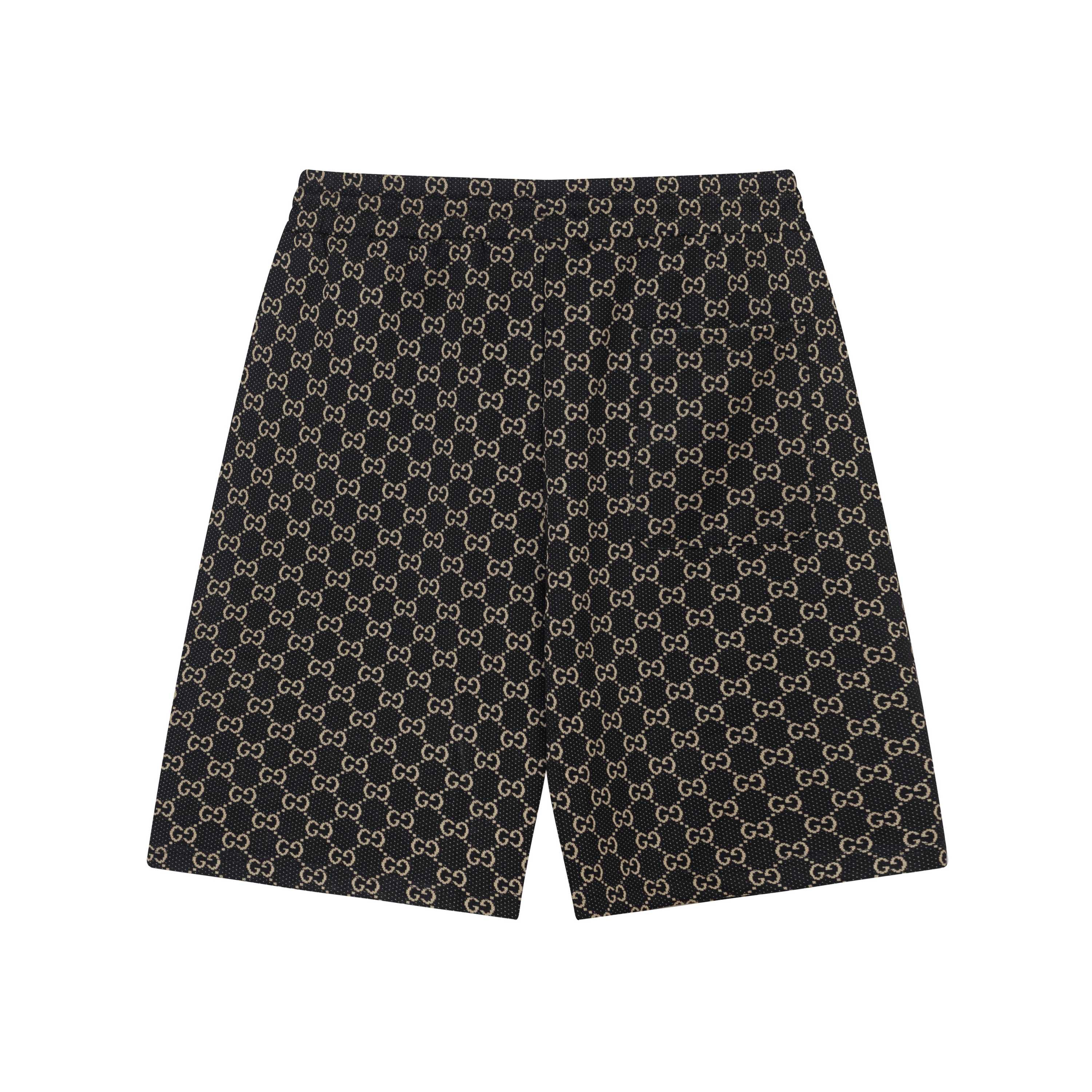 Summer new full logo knitted shorts Summer new full logo knitted shorts