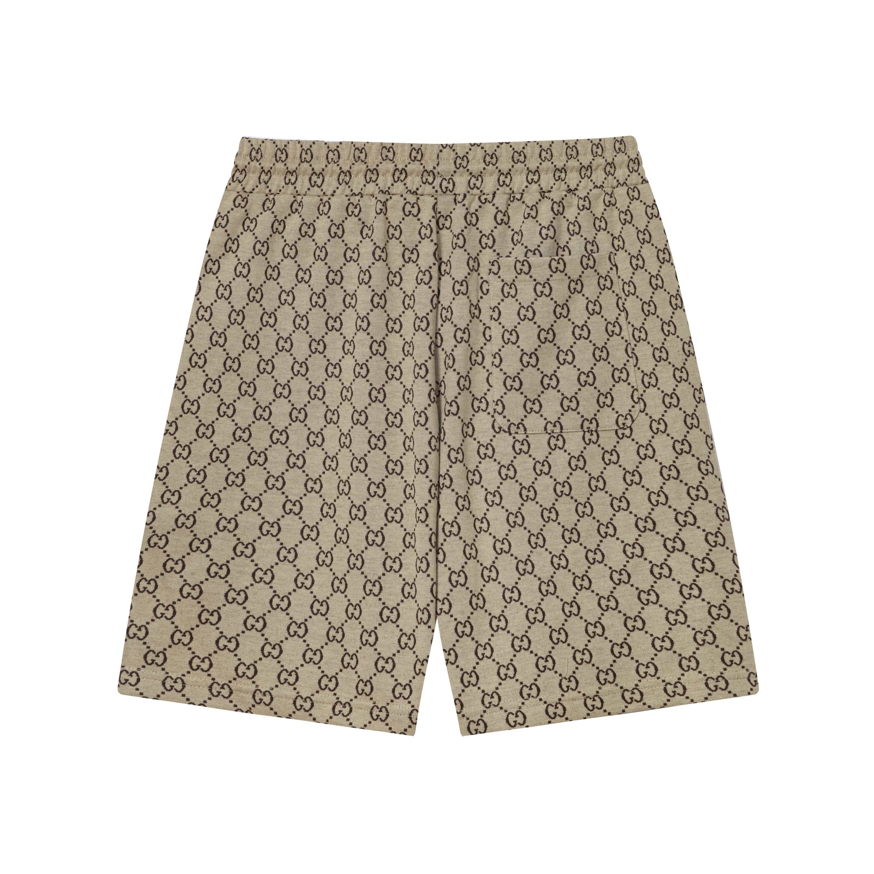 Summer new full logo knitted shorts Summer new full logo knitted shorts
