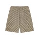 Summer new full logo knitted shorts Summer new full logo knitted shorts