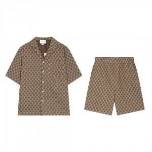 New jacquard denim suit