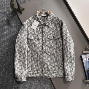 High-end jacquard craft denim jacket