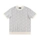Short sleeved knitted t-shirt Short sleeved knitted t-shirt