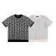 Short sleeved knitted t-shirt Short sleeved knitted t-shirt