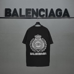 Summer new embroidery hot drill t-shirt