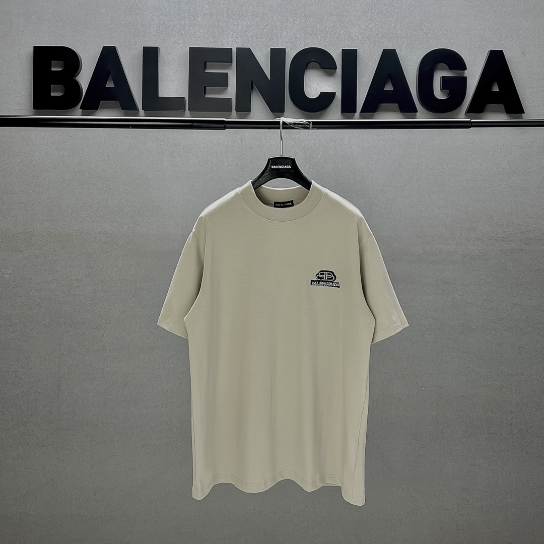 Summer new embroidery hot drill t-shirt Summer new embroidery hot drill t-shirt