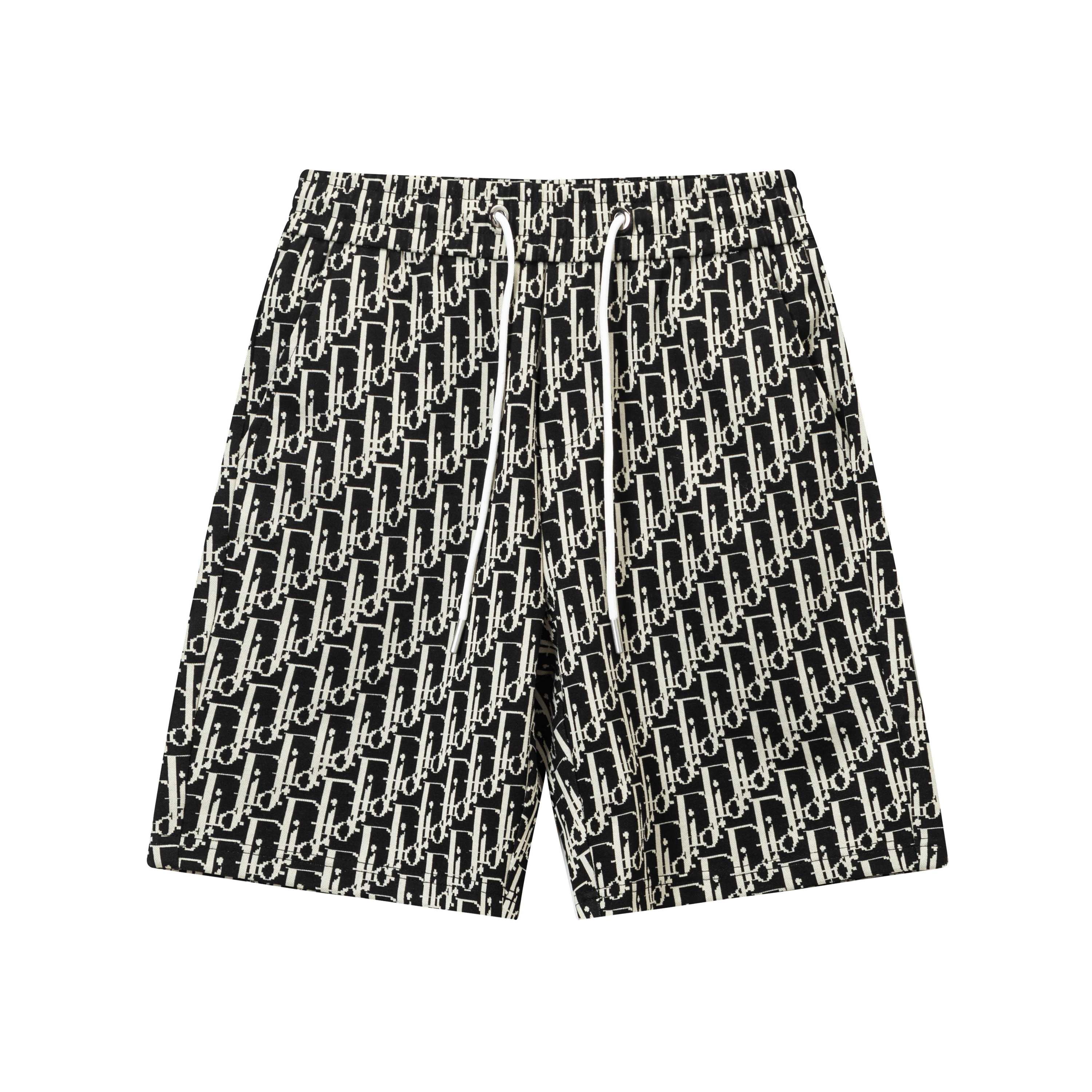 Full printed elastic casual shorts Full printed elastic casual shorts