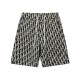 Full printed elastic casual shorts Full printed elastic casual shorts