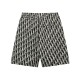 Full printed elastic casual shorts Full printed elastic casual shorts