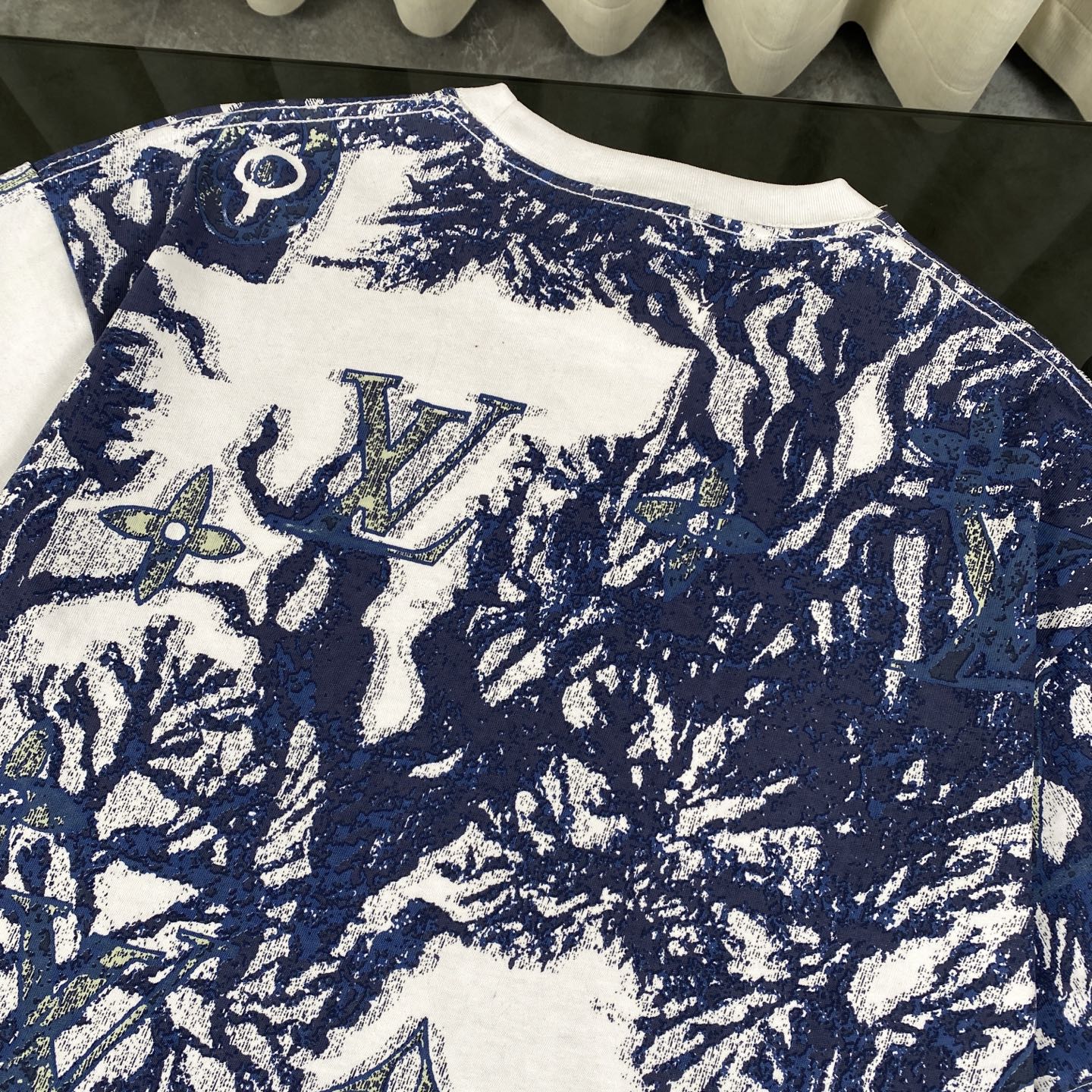 25ss full print knitted t-shirt 25ss full print knitted t-shirt