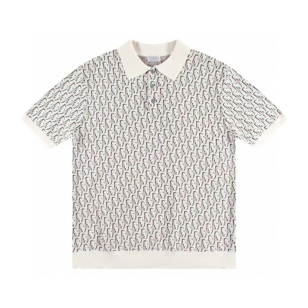 Letter full print polo shirts Letter full print polo shirts