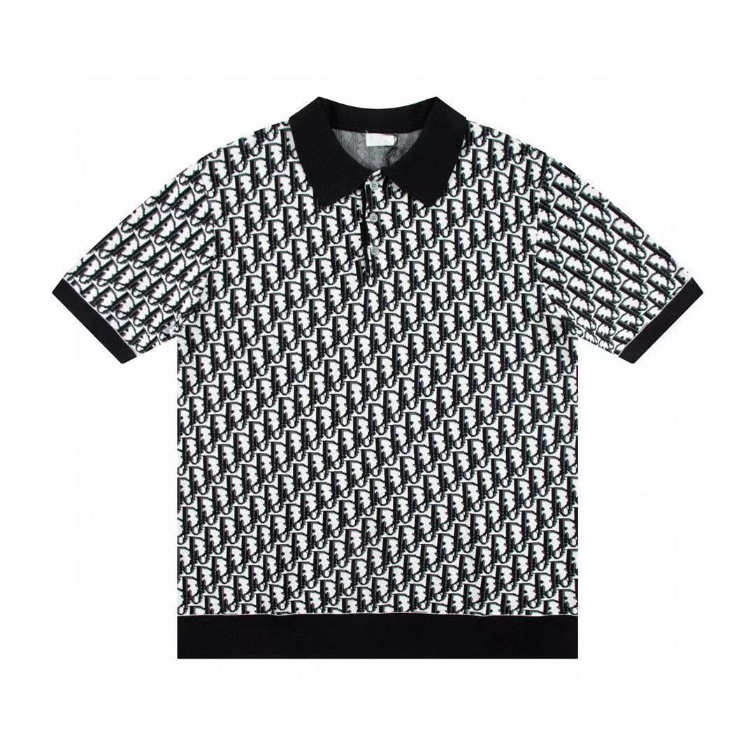 Letter full print polo shirts Letter full print polo shirts