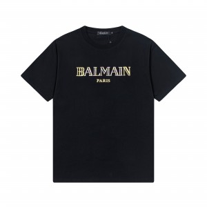 Colorful embroidered pure cotton t-shirt