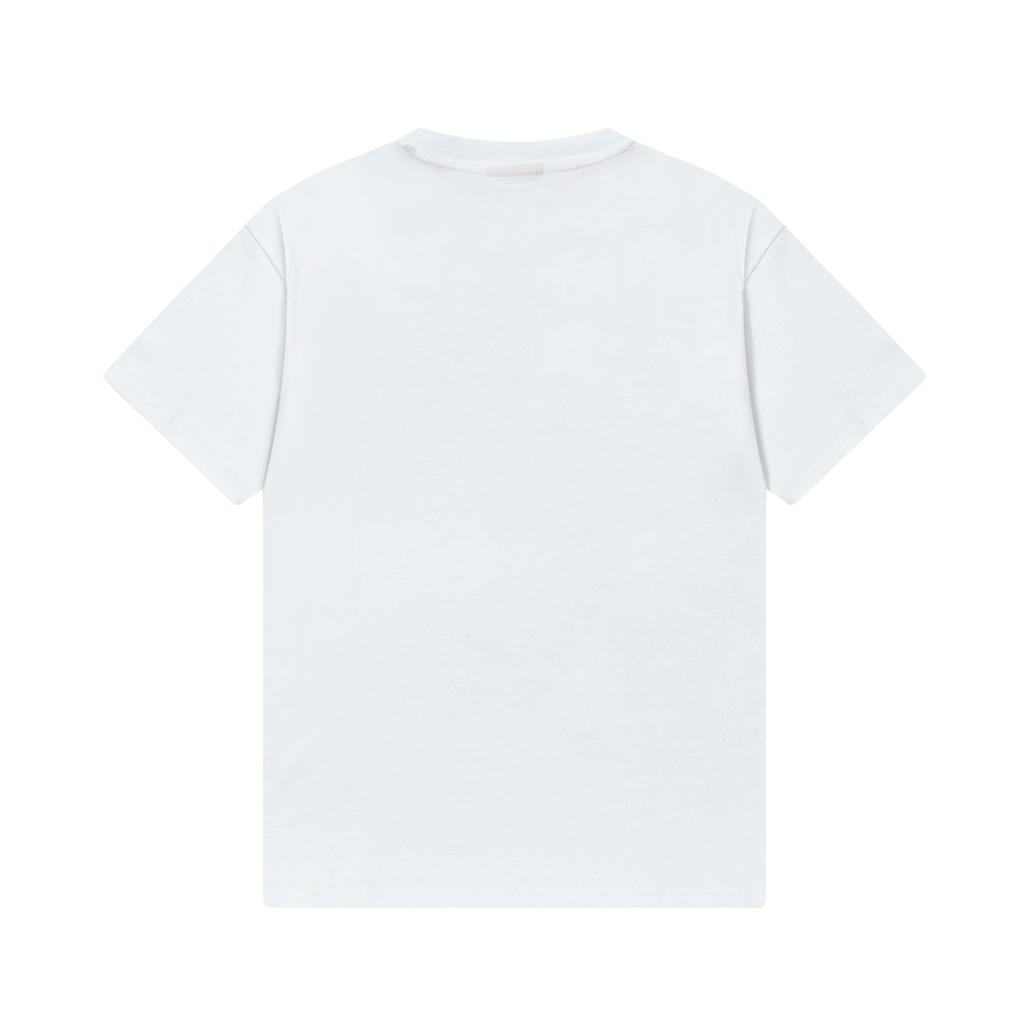 Colorful embroidered pure cotton t-shirt Colorful embroidered pure cotton t-shirt