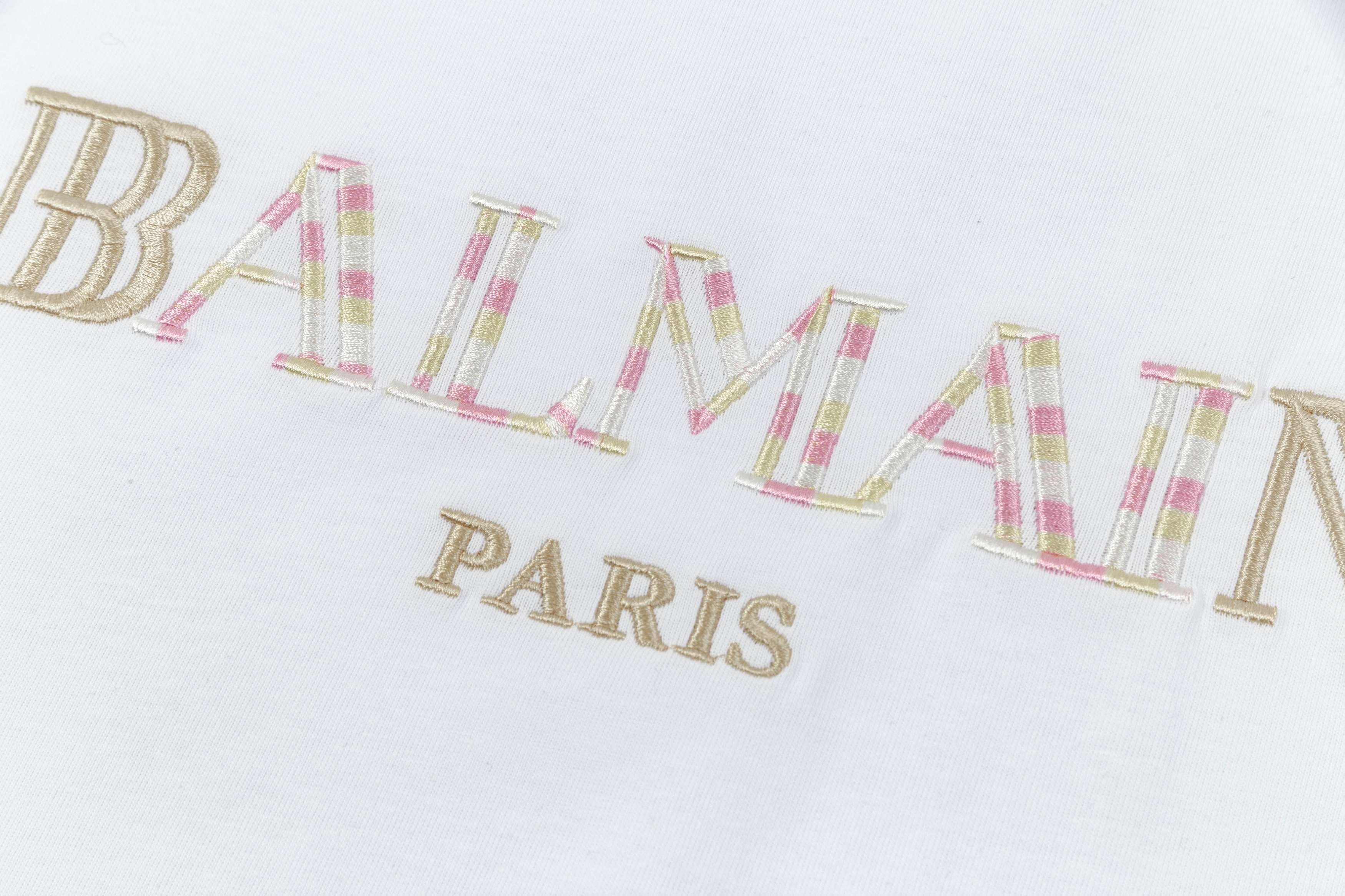Colorful embroidered pure cotton t-shirt Colorful embroidered pure cotton t-shirt