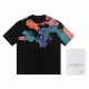 Ink splashing print t-shirt Ink splashing print t-shirt