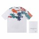 Ink splashing print t-shirt Ink splashing print t-shirt