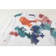 Ink splashing print t-shirt Ink splashing print t-shirt