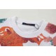 Ink splashing print t-shirt Ink splashing print t-shirt