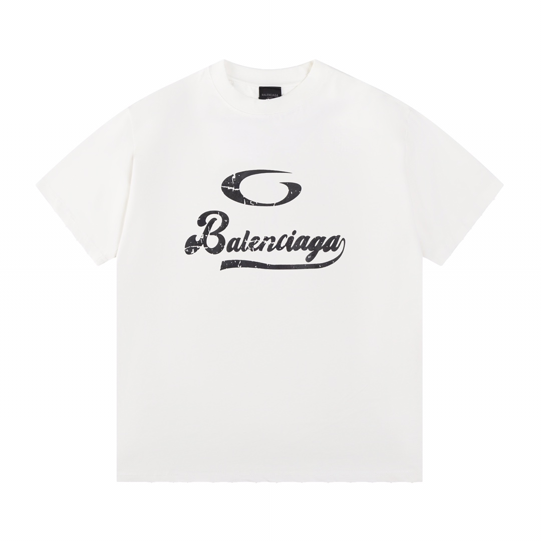 Classic letter print t-shirt Classic letter print t-shirt