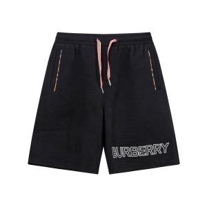 New embroidery logo knitted shorts