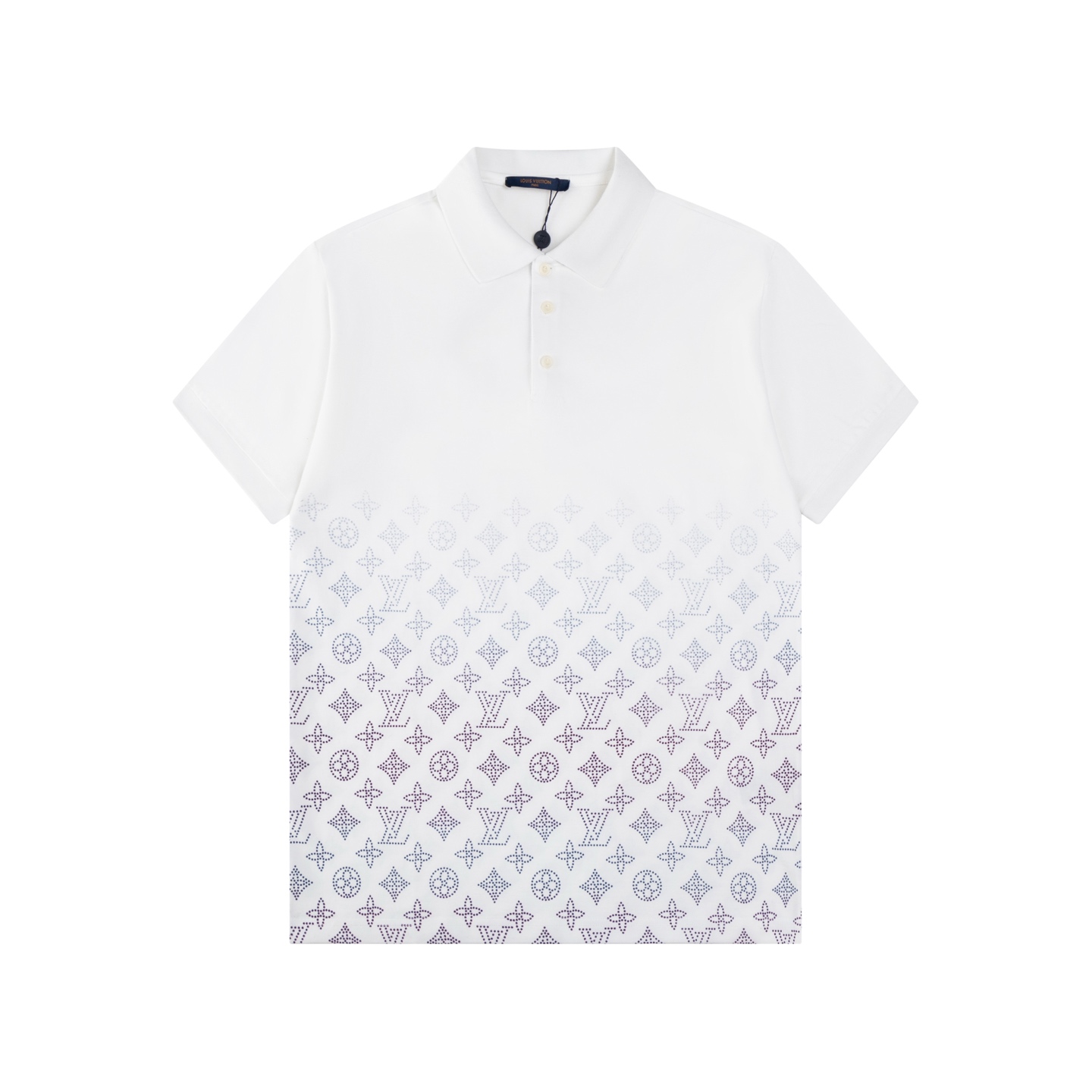 Gradient colour printing polo shirt Gradient colour printing polo shirt
