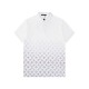 Gradient colour printing polo shirt Gradient colour printing polo shirt