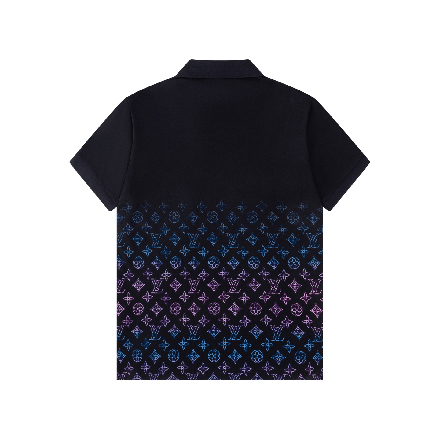 Gradient colour printing polo shirt Gradient colour printing polo shirt