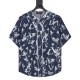 Denim waistcoat short-sleeved shirt Denim waistcoat short-sleeved shirt