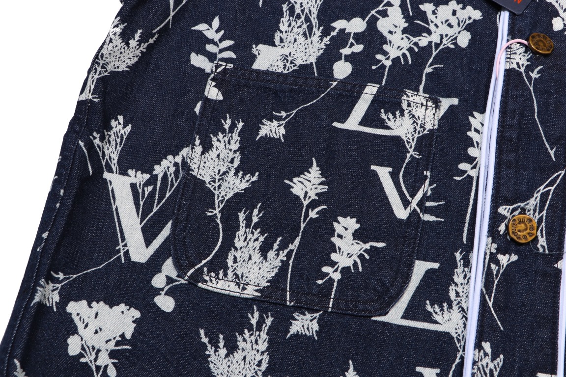Denim waistcoat short-sleeved shirt Denim waistcoat short-sleeved shirt