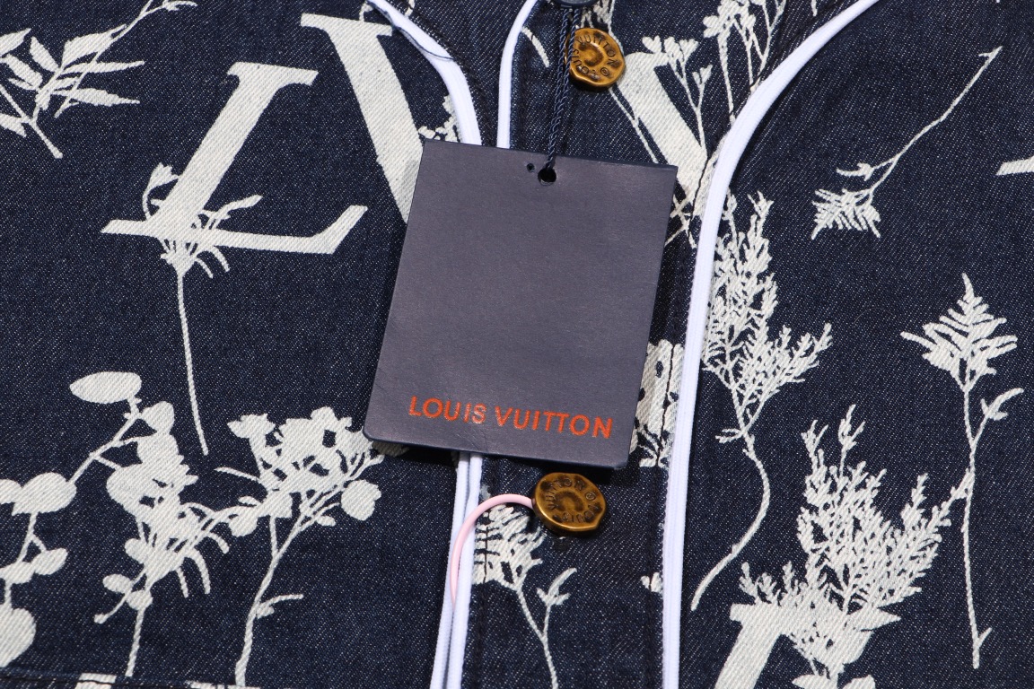 Denim waistcoat short-sleeved shirt Denim waistcoat short-sleeved shirt
