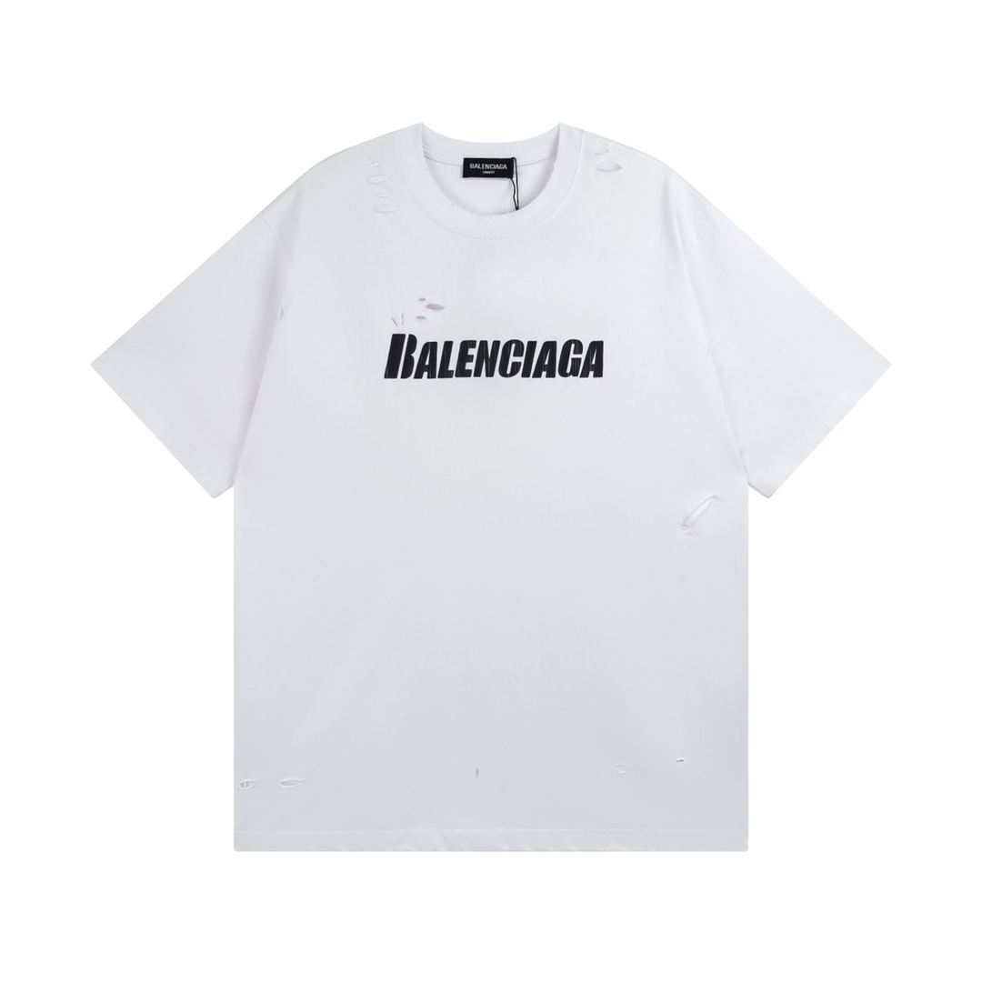 Classic logo hole t-shirt Classic logo hole t-shirt