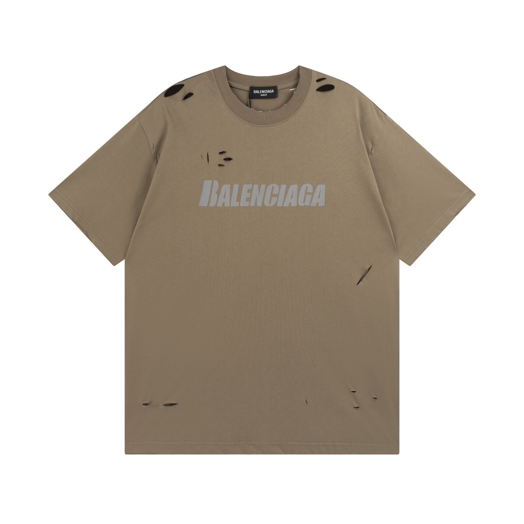 Classic logo hole t-shirt Classic logo hole t-shirt