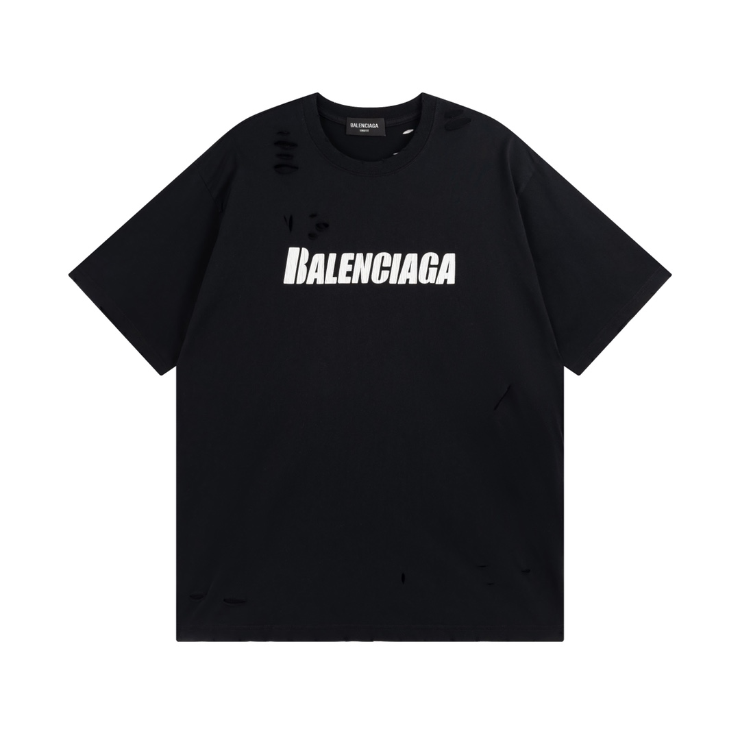 Classic logo hole t-shirt Classic logo hole t-shirt