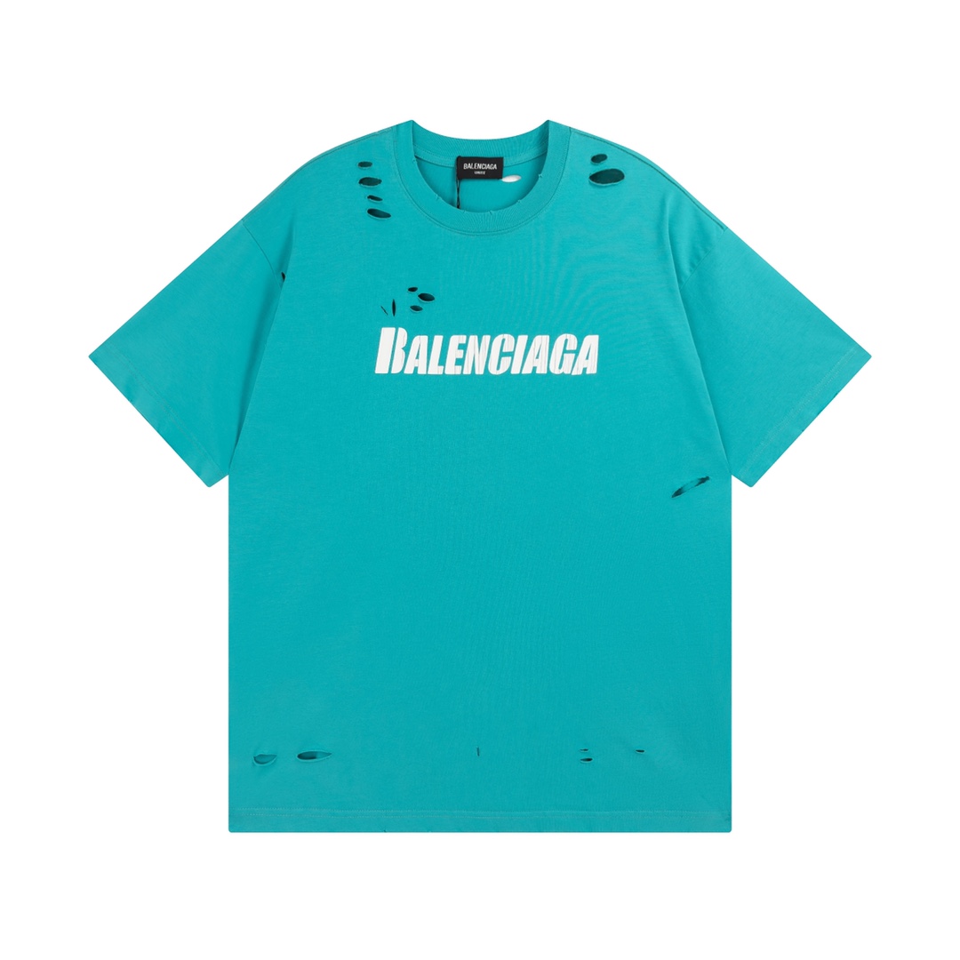 Classic logo hole t-shirt Classic logo hole t-shirt