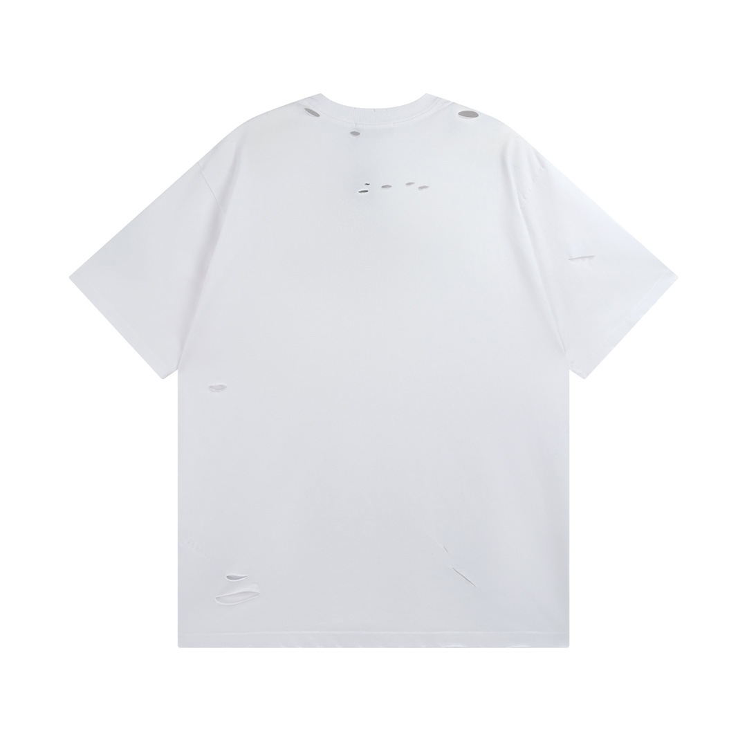 Classic logo hole t-shirt Classic logo hole t-shirt