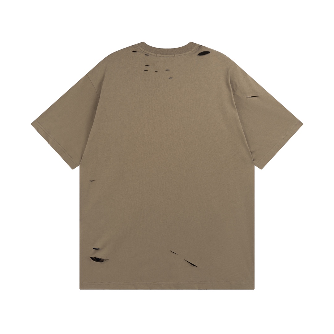Classic logo hole t-shirt Classic logo hole t-shirt