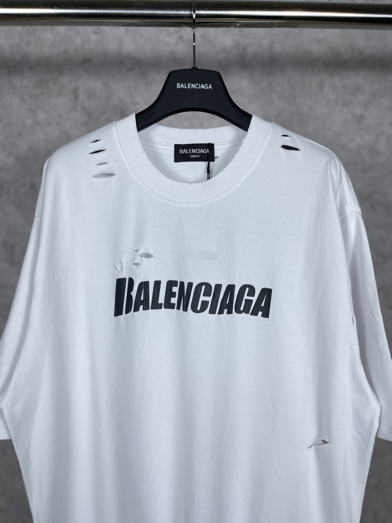Classic logo hole t-shirt Classic logo hole t-shirt