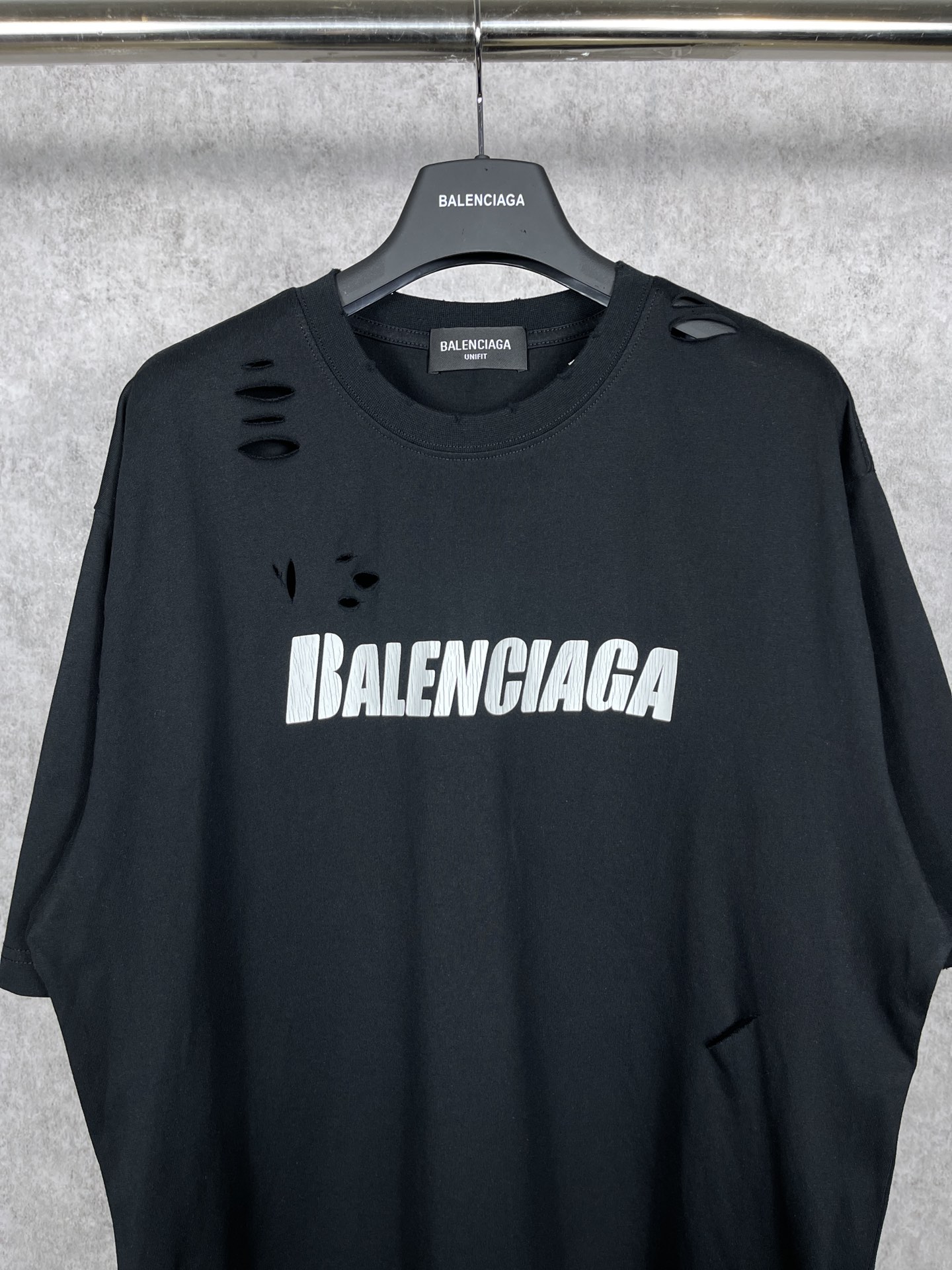 Classic logo hole t-shirt Classic logo hole t-shirt