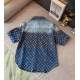 Premium craftsmanship new rainbow denim suit Premium craftsmanship new rainbow denim suit