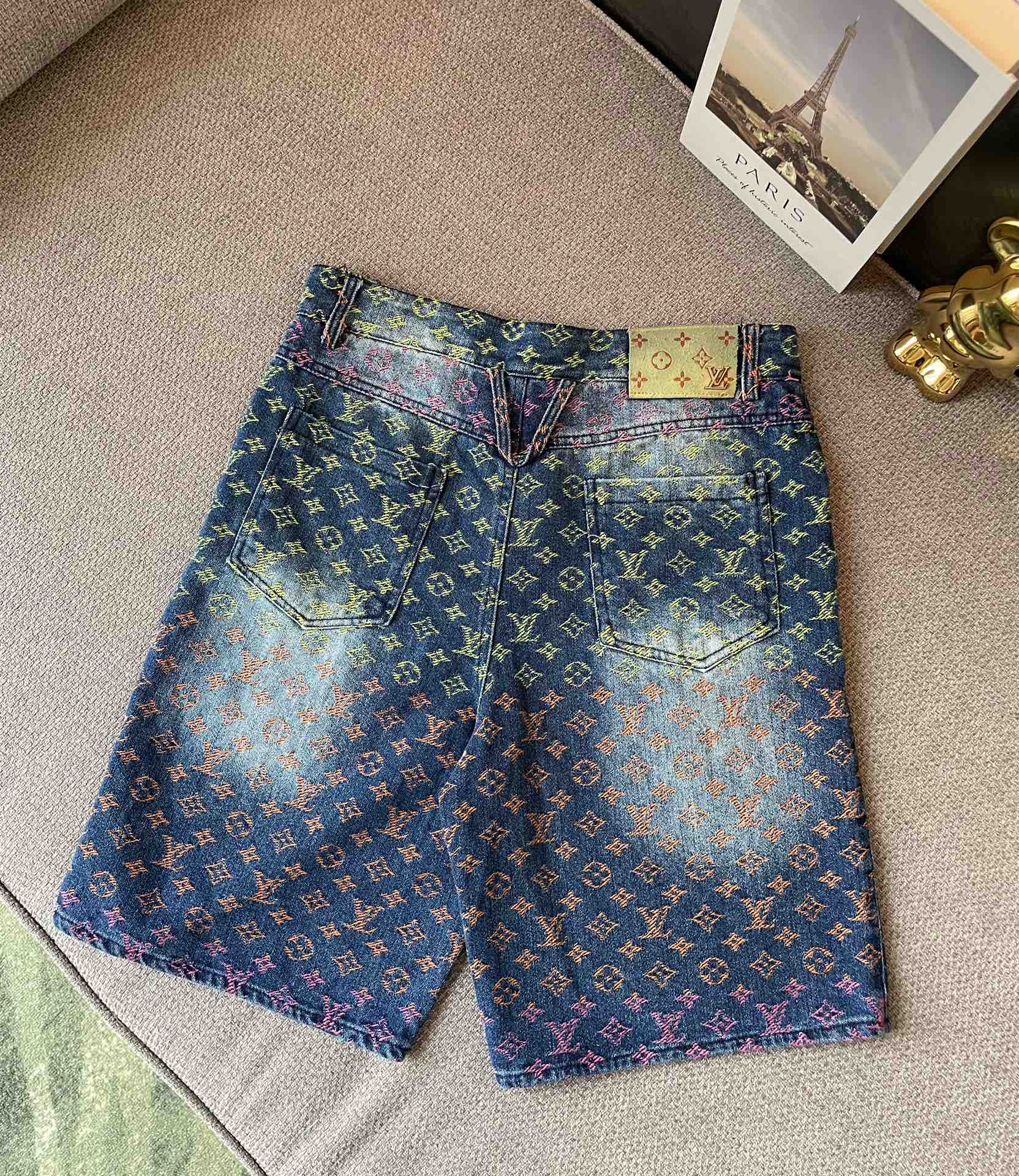 Premium craftsmanship new rainbow denim suit Premium craftsmanship new rainbow denim suit