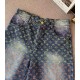 Premium craftsmanship new rainbow denim suit Premium craftsmanship new rainbow denim suit