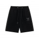 Embroidered classic logo knit shorts Embroidered classic logo knit shorts