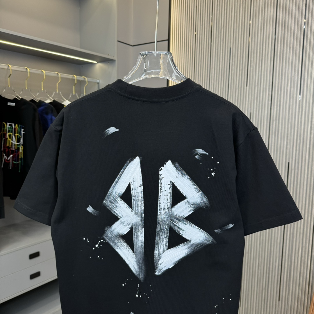 Classic ink-splash print t-shirt Classic ink-splash print t-shirt