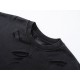 Printed ripped long sleeve t-shirt Printed ripped long sleeve t-shirt