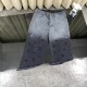 Gradient color flame jeans Gradient color flame jeans