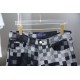 25ss jacquard plaid denim shorts 25ss jacquard plaid denim shorts
