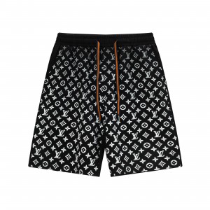 High craft full printed knitted shorts
