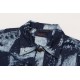 Denim checkerboard shirt Denim checkerboard shirt