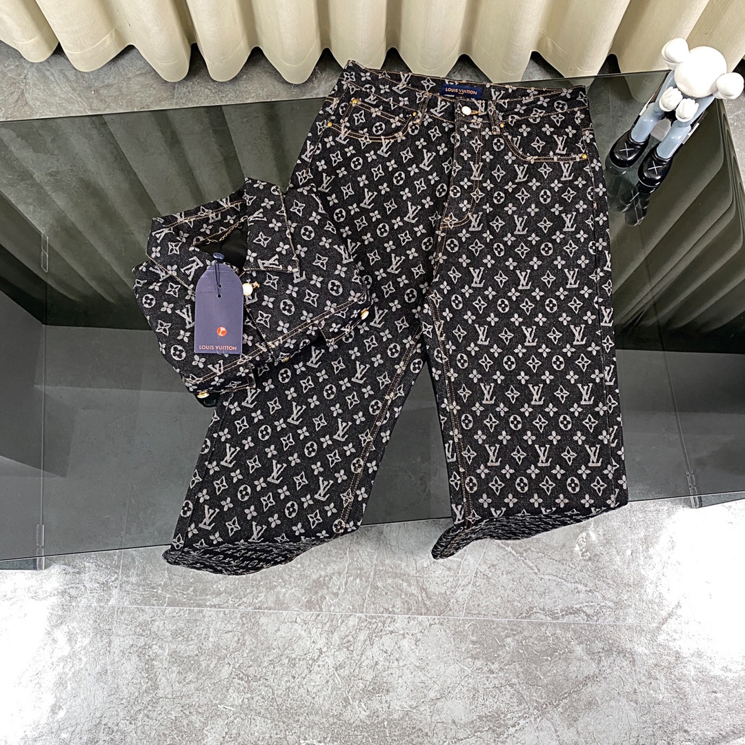 Classic full jacquard jeans Classic full jacquard jeans