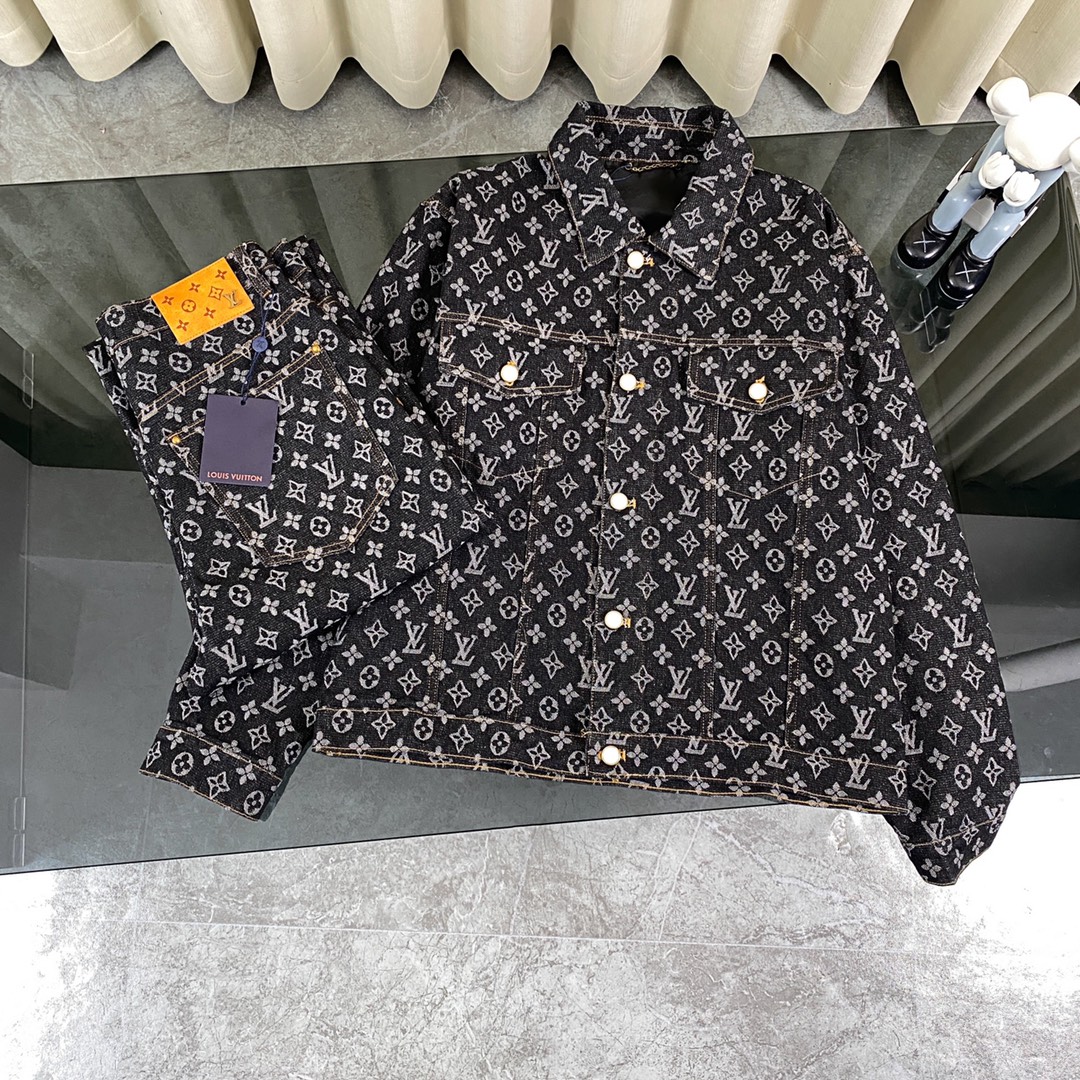 Classic full jacquard jeans Classic full jacquard jeans